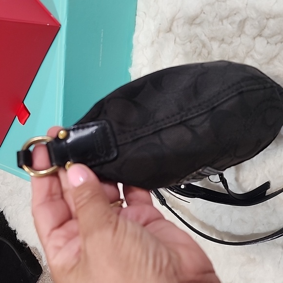 Coach Y2K Signature Mini Crossbody Swingpack Black Jacquard Bag - Picture 7 of 17